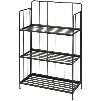 Progarden Czarny metalowy stojak na kwiaty 90cm Progarden Czarny metalowy stojak na kwiaty 90cm