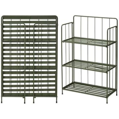 Składana Metalowa Półka na Rośliny - 58x27x90 cm Składana Metalowa Półka na Rośliny - 58x27x90 cm