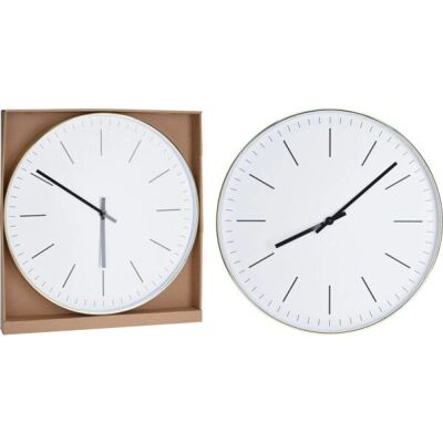 Koopman Bílý Minimaální Nástěnné Hodiny - 50cm - Nástěnné Hodiny Koopman Bílý Minimaální Nástěnné Hodiny - 50cm - Nástěnné Hodiny