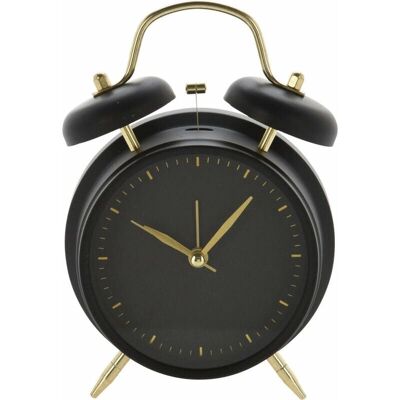 Seiko Klasické budíky - Zlaté ručičky - Kovové - Ø 12 Cm Seiko Klasické budíky - Zlaté ručičky - Kovové - Ø 12 Cm