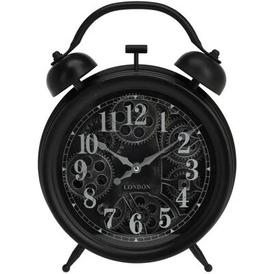 URBN Living Silber Zahlen Vintage Wanduhr - Wanduhr URBN Living Silber Zahlen Vintage Wanduhr - Wanduhr