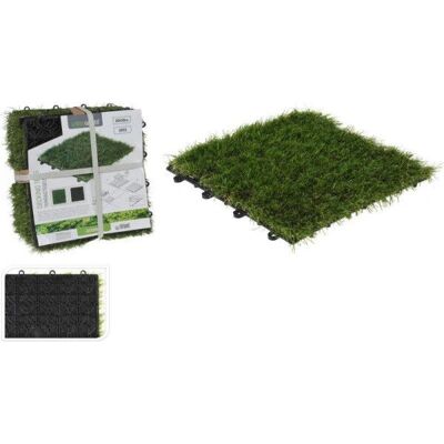 ProGarden 6-delige set kunstgrastegels - Tuinversiering ProGarden 6-delige set kunstgrastegels - Tuinversiering