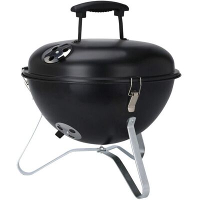 ProGarden Kompakter Kugelgrill - 37cm Schwarz ProGarden Kompakter Kugelgrill - 37cm Schwarz