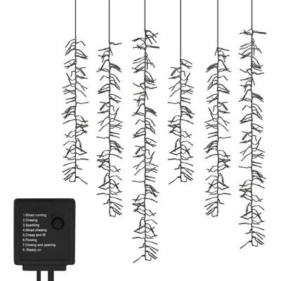 ECD Germany - Ciepłe białe 480 LED łańcuchy świetlne - Wewnętrzne/Zewnętrzne ECD Germany - Ciepłe białe 480 LED łańcuchy świetlne - Wewnętrzne/Zewnętrzne