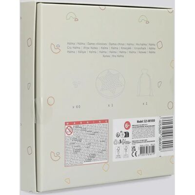 Tormino Houten Halma Bordspel - Multikleur Tormino Houten Halma Bordspel - Multikleur