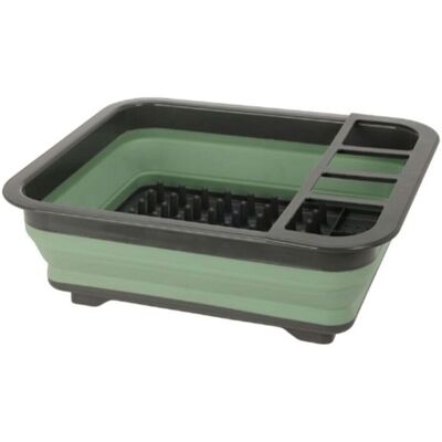 Redcliffs Opvouwbare Camping Bordenrek - Compact, Groen/Grijs Redcliffs Opvouwbare Camping Bordenrek - Compact, Groen/Grijs