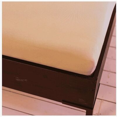 KAYORI Saiko Beige Jersey Elastaan Fitted Sheet - Sengeutstyr KAYORI Saiko Beige Jersey Elastaan Fitted Sheet - Sengeutstyr