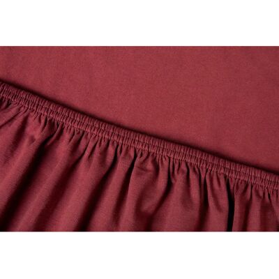 KAYORI Saiko Rote Jersey Spannbettlaken - Bettwäsche KAYORI Saiko Rote Jersey Spannbettlaken - Bettwäsche