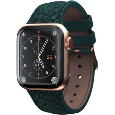 Bracelet Apple Watch Njord en cuir de saumon de ELEMENTS - Bracelet de montre - Publicité Bracelet Apple Watch Njord en cuir de saumon de ELEMENTS - Bracelet de montre - Publicité