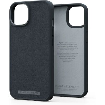 Coque Mobile Njord byELEMENTS Cuir Suédé Comfort+ - iPhone 14 - Noir - Publicité Coque Mobile Njord byELEMENTS Cuir Suédé Comfort+ - iPhone 14 - Noir - Publicité