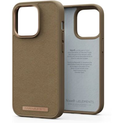 ELEMENTS Njord Cuir Velours Comfort+ Étui Téléphone - 15,5cm - Sable - Publicité ELEMENTS Njord Cuir Velours Comfort+ Étui Téléphone - 15,5cm - Sable - Publicité