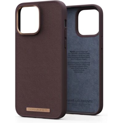 Coque en Cuir pour iPhone 14 Pro Max - Cuir Plein-Fou, Résistante aux Chutes - Publicité Coque en Cuir pour iPhone 14 Pro Max - Cuir Plein-Fou, Résistante aux Chutes - Publicité