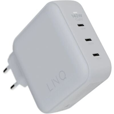 LINQ byELEMENTS LQ48033 Cargador de Pared 140W - Cargador USB LINQ byELEMENTS LQ48033 Cargador de Pared 140W - Cargador USB