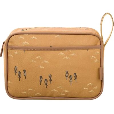 Fresk Forêt épicéa jaune Sac de toilette en plastique recyclé - 25x18x9cm Fresk Forêt épicéa jaune Sac de toilette en plastique recyclé - 25x18x9cm