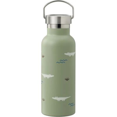 FRESK Nordic Modèle - 500ml Bouteille Isotherme Verte pour Enfants FRESK Nordic Modèle - 500ml Bouteille Isotherme Verte pour Enfants