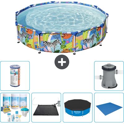 Bestway - Steel Pro Round Animal Edition - Piscina Bestway - Steel Pro Round Animal Edition - Piscina