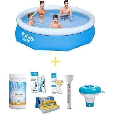 Piscina Fast Set di Bestway - Blu - 305x76cm Piscina Fast Set di Bestway - Blu - 305x76cm