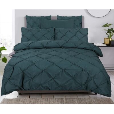 Zestaw Pościeli Ciemnozielony Royal Textile - Bawełna 140x200/220 Zestaw Pościeli Ciemnozielony Royal Textile - Bawełna 140x200/220