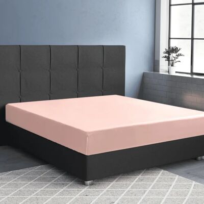 Royal Textile Roze Katoensatijn Fitted Sheet - Beddengoed Royal Textile Roze Katoensatijn Fitted Sheet - Beddengoed