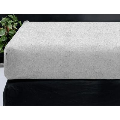 Zelesta Teddy Prześcieradło z gumką - Szare - 160x200 - Pościel Zelesta Teddy Prześcieradło z gumką - Szare - 160x200 - Pościel