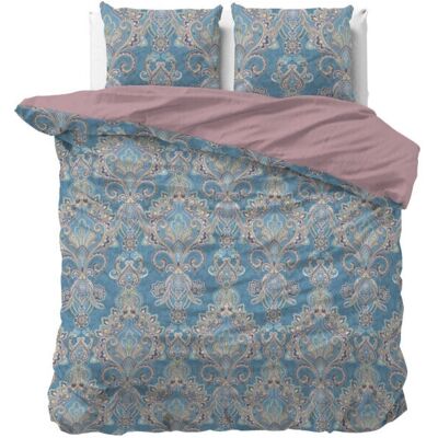 Sleeptime - Giselle Blauw - Niebieski - 220 cm - Duvet Cover Sleeptime - Giselle Blauw - Niebieski - 220 cm - Duvet Cover