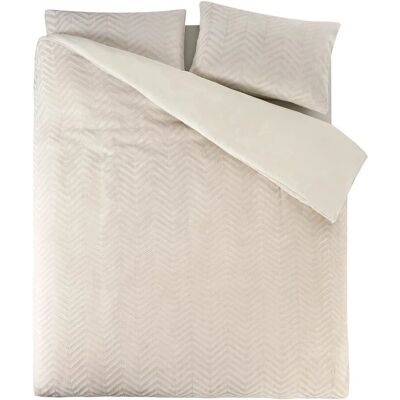 Sleeptime - Chevron Teddy - 240x200/220 - Poszewka na kołdrę Sleeptime - Chevron Teddy - 240x200/220 - Poszewka na kołdrę