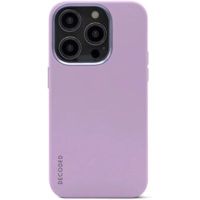 Coque en silicone antimicrobienne lavande Decoded pour iPhone 12/13/14 Pro Max - Publicité Coque en silicone antimicrobienne lavande Decoded pour iPhone 12/13/14 Pro Max - Publicité