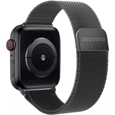 Decoded Edelstahl Mesh Armband für Apple Watch 8 - Uhrenarmband Decoded Edelstahl Mesh Armband für Apple Watch 8 - Uhrenarmband