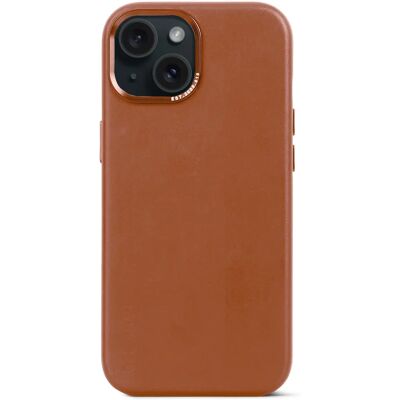 Coque MagSafe en Cuir pour iPhone 15 - Résistante aux Chocs, Fine, Recyclée Coque MagSafe en Cuir pour iPhone 15 - Résistante aux Chocs, Fine, Recyclée