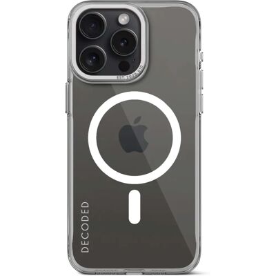 Funda transparente MagSafe para iPhone 15 Pro Max - Resistente a impactos Funda transparente MagSafe para iPhone 15 Pro Max - Resistente a impactos