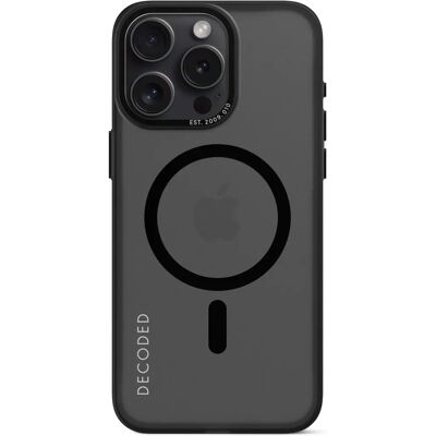 Funda MagSafe para iPhone 15 Pro Max - Negro, Plástico reciclado Funda MagSafe para iPhone 15 Pro Max - Negro, Plástico reciclado