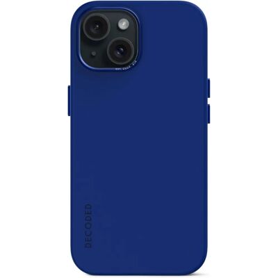 Coque en silicone bleu MagSafe pour iPhone 15 Plus Coque en silicone bleu MagSafe pour iPhone 15 Plus