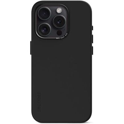 Coque antimicrobienne en silicone Decoded pour iPhone 15 Pro Max - Noir Coque antimicrobienne en silicone Decoded pour iPhone 15 Pro Max - Noir