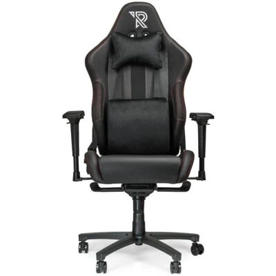 Chaise gaming noire RANQER avec accoudoirs 4D ajustables - Chaise de jeu vidéo - Publicité Chaise gaming noire RANQER avec accoudoirs 4D ajustables - Chaise de jeu vidéo - Publicité
