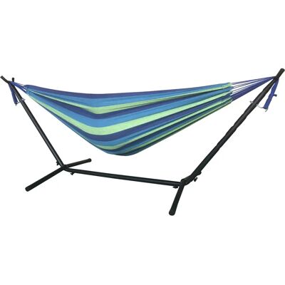 Viking Choice Hängematte - 2 Personen - 220x150 cm - blaugrün - Hängematte Viking Choice Hängematte - 2 Personen - 220x150 cm - blaugrün - Hängematte