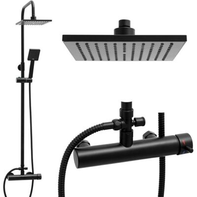 Panel de Ducha Viking Choice - Ducha lluvia y mano - Negro Panel de Ducha Viking Choice - Ducha lluvia y mano - Negro