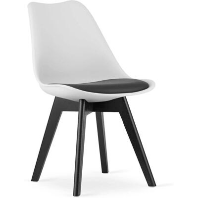 Silla Viking Choice MARK Blanco / Negro - Tipo de producto Silla Viking Choice MARK Blanco / Negro - Tipo de producto