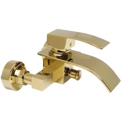 Viking Choice Mezclador de baño y ducha dorado - Grifo de pared para baño y ducha Viking Choice Mezclador de baño y ducha dorado - Grifo de pared para baño y ducha