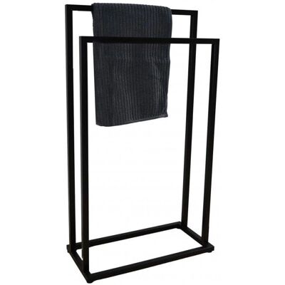 Viking Choice Toallero de Acero Negro de Pie - 45x21.5x84.5 cm Viking Choice Toallero de Acero Negro de Pie - 45x21.5x84.5 cm