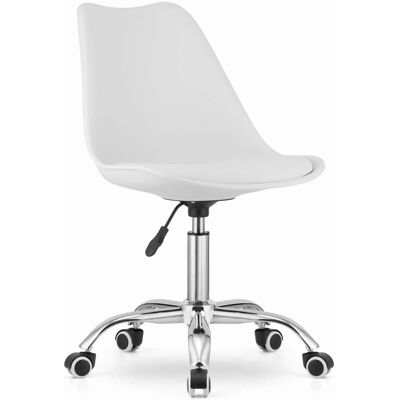 Silla de oficina ALBA Viking Choice - Giratoria, Ajustable en altura - Blanca Silla de oficina ALBA Viking Choice - Giratoria, Ajustable en altura - Blanca