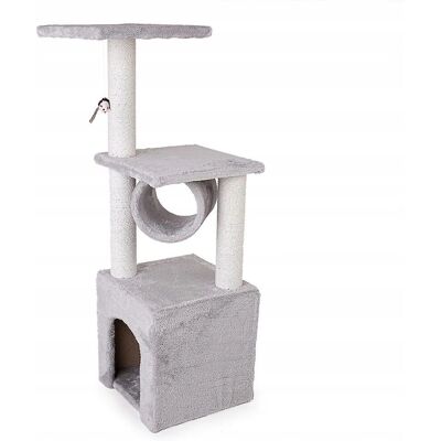 Viking Choice Árbol para Gatos - Gris - 30x30x95cm - Poste y Rascador Viking Choice Árbol para Gatos - Gris - 30x30x95cm - Poste y Rascador