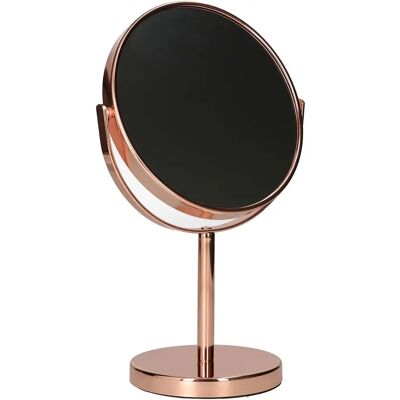 LSP - Spiegel op voet rosé goud 30,5cm 7x vergrotend - Rosé goud LSP - Spiegel op voet rosé goud 30,5cm 7x vergrotend - Rosé goud