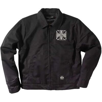 West Coast Choppers Herren OG Schwarze XL Arbeitsjacke West Coast Choppers Herren OG Schwarze XL Arbeitsjacke