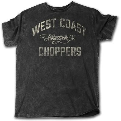 Maglietta da uomo nera XL di West Coast Choppers Maglietta da uomo nera XL di West Coast Choppers