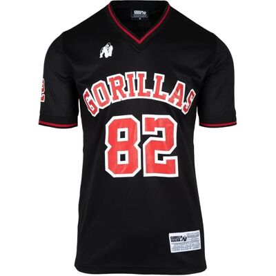 Gorilla Wear San Mateo - Black/Red - 3XL T-Shirt Gorilla Wear San Mateo - Black/Red - 3XL T-Shirt