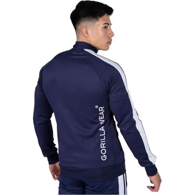 Gorilla Wear Stratford Track Blå 4XL - Jacka Gorilla Wear Stratford Track Blå 4XL - Jacka