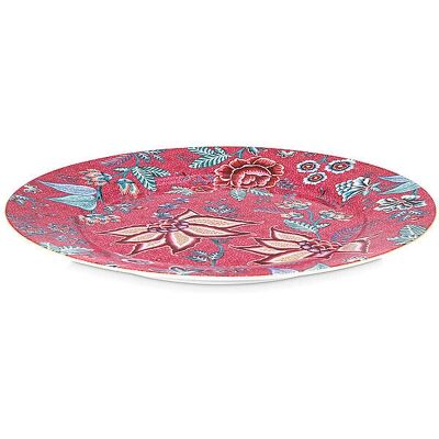 Assiette Flower Festival Rose Pip Studio - Dinner Plate - Publicité Assiette Flower Festival Rose Pip Studio - Dinner Plate - Publicité