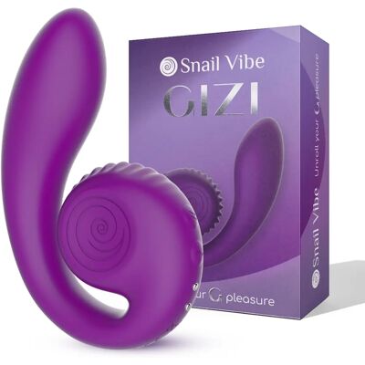 Snail Vibe Gizi - Kaksoisärystin - Violetti Snail Vibe Gizi - Kaksoisärystin - Violetti