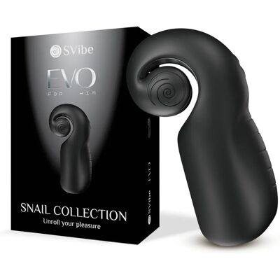 Masturbateur Snail Vibe EVO - Noir Masturbateur Snail Vibe EVO - Noir