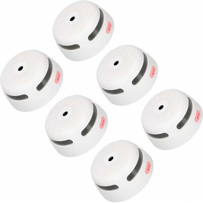 X-Sense - XS01-Wx6 - Draadloos - 6-pack - Rookmelder-kit X-Sense - XS01-Wx6 - Draadloos - 6-pack - Rookmelder-kit